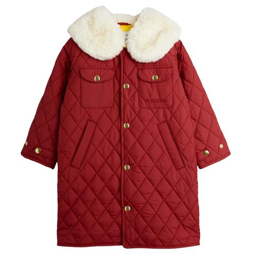 Mini Rodini Diamond Quilted Coat Brown | Brun | 80/86 cm