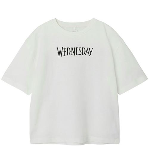 Name It T-shirt - NkfFarra - Wednesday - Cloud Dancer