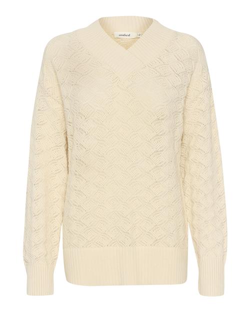 SOAKED IN LUXURY Pullover  ecru