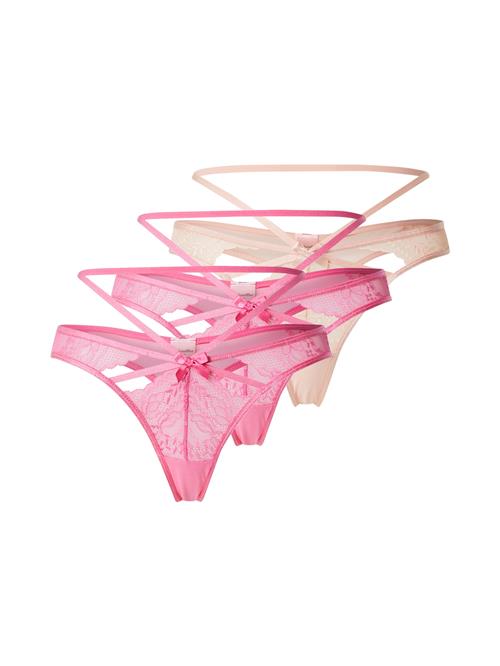 Hunkemöller String  pudder / lys pink