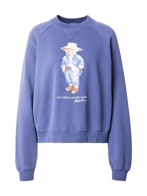 Polo Ralph Lauren Sweatshirt 'TRVLR BR'  koboltblåt