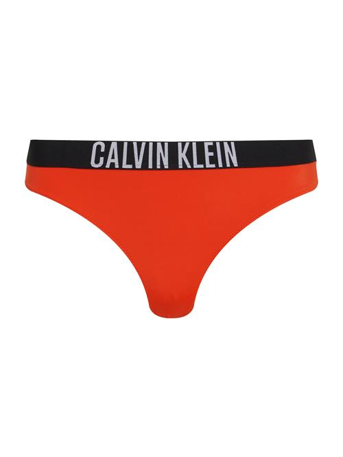 Se Calvin Klein Swimwear Bikinitrusse  neonrød / sort / offwhite ved About You