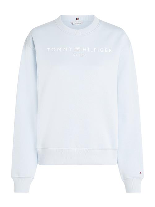 TOMMY HILFIGER Sweatshirt  lyseblå / hvid