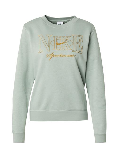 Nike Sportswear Sweatshirt 'Club Fleece'  guld / pastelgrøn