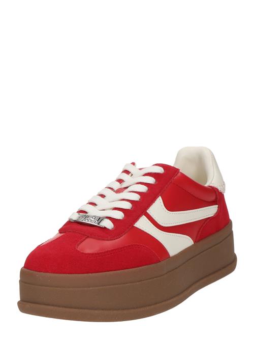 STEVE MADDEN Sneaker low 'Off-Track'  rød / hvid