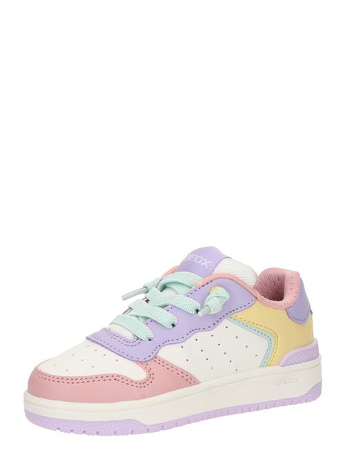 GEOX Sneakers 'Washiba'  gul / lilla / gammelrosa / hvid