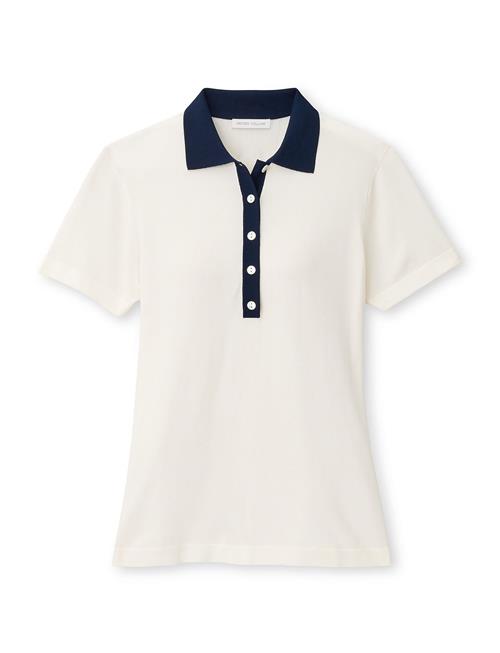 Peter Millar Stuart Short Sleeve Collared Performance Sweater Peter Millar White