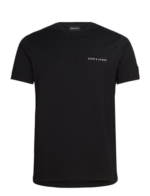 Embroidered T-Shirt Lyle & Scott Black