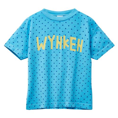Wynken Ribbon T-shirt Sky Blue 2 Y  Blå  2 år  Unisex