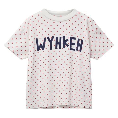 Wynken Ribbon T-shirt Ecru 4 Y  Creme  4 år  Unisex