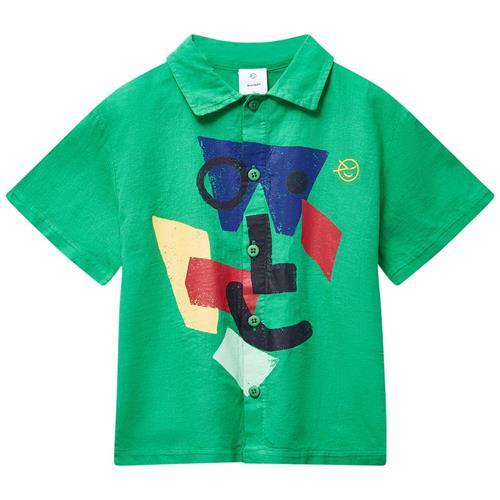 Wynken Camp Skjorte Fresh Green 8 Y  Grøn  8 år  Unisex