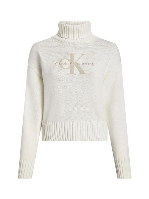 Calvin Klein Jeans Pullover  beige / naturhvid