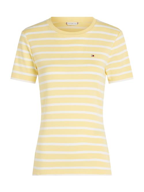 TOMMY HILFIGER Shirts 'Cody'  citrongul / hvid