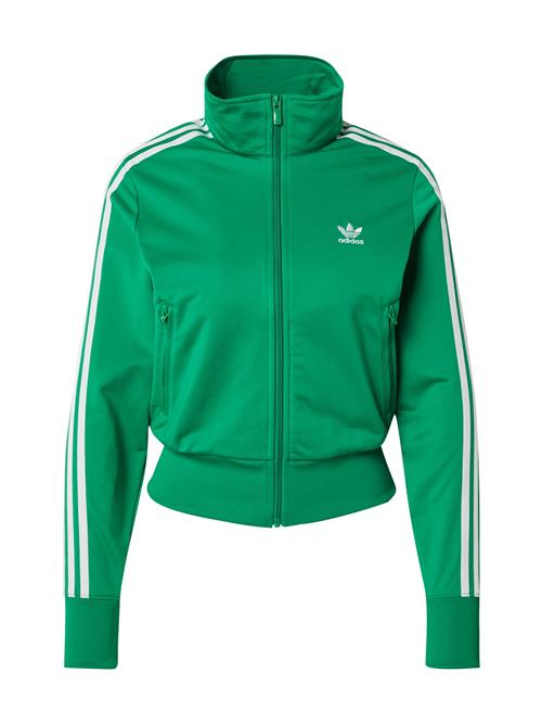 ADIDAS ORIGINALS Sweatjakke 'ADICOLOR CLASSICS FIREBIRD'  grøn / hvid