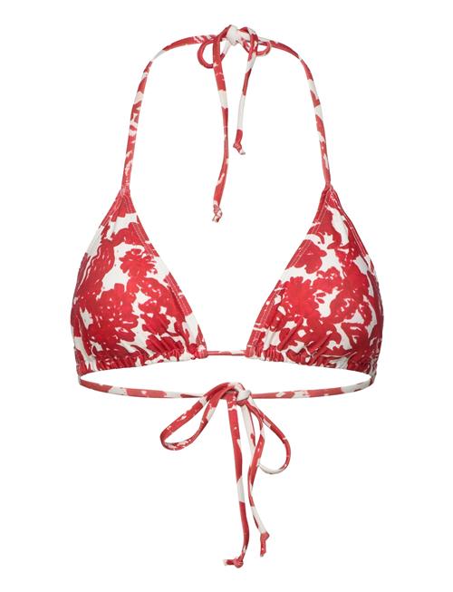 Rosemunde Rwshiitake Triangle Bikini Top Rosemunde Red