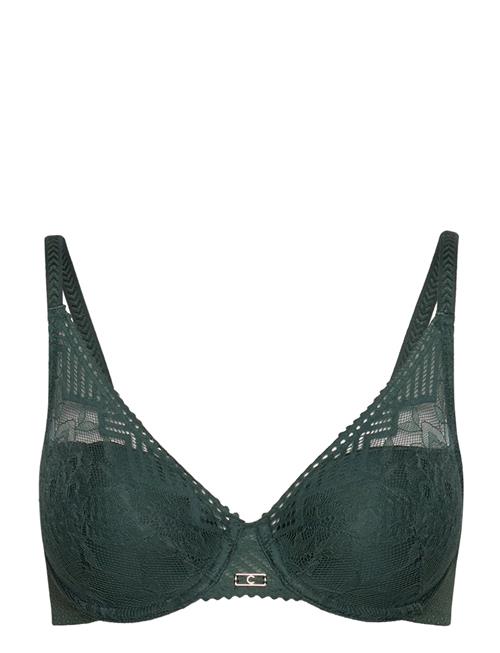 Origins Co Bra Tshirt Plunge Spacer CHANTELLE Green