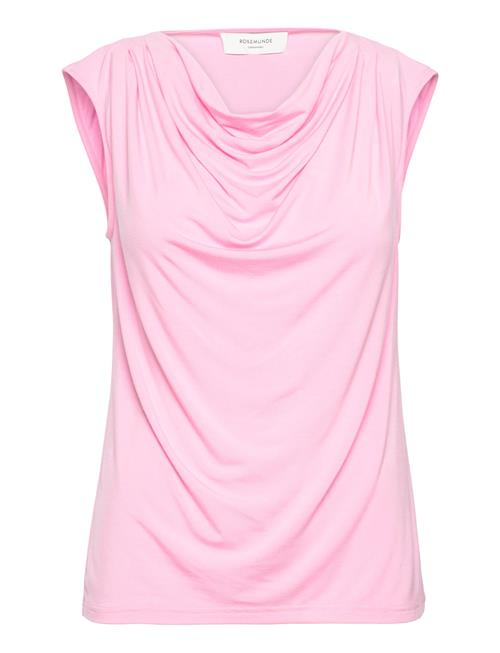 Rwbiarritz Ss Waterfall T-Shirt Rosemunde Pink