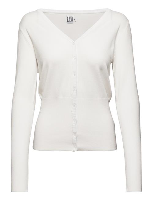 Saint Tropez A2708, Milasz High Rib Cardigan Saint Tropez White