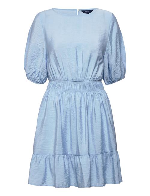 GANT D1. Flounce Puff Sleeve Dress GANT Blue