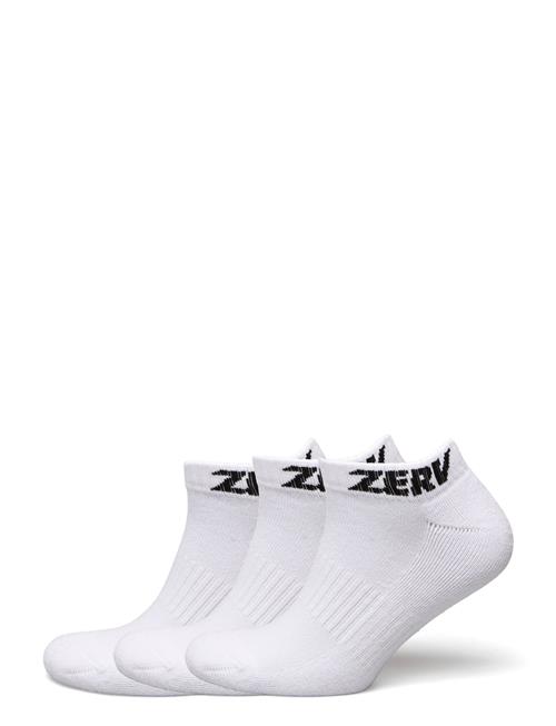 Zerv Zerv Performance Socks Short 3-Pack Zerv White