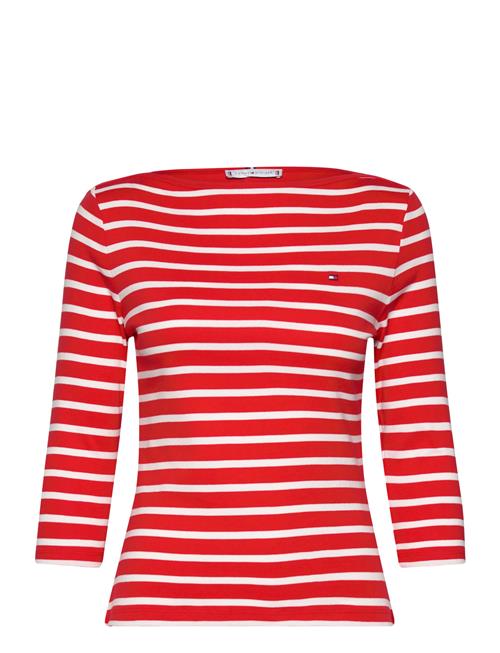 Slim Cody Boat-Nk 3/4Slv Tommy Hilfiger Red