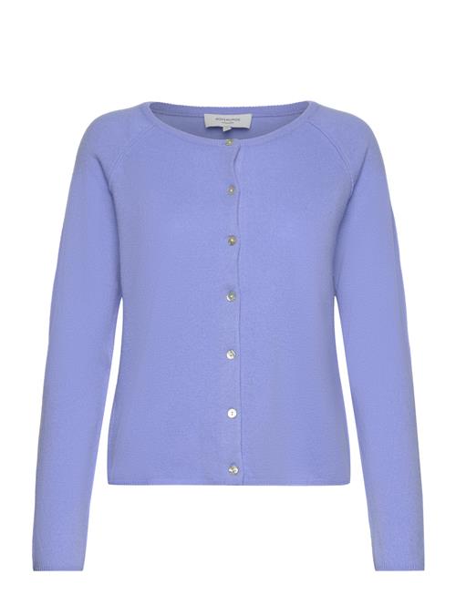 Rosemunde Rwlaica Ls O-Neck Raglan Cardigan Rosemunde Blue