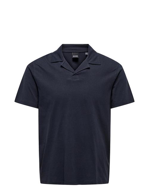 Onsabraham Reg Ss Resort Polo Cs ONLY & SONS Navy