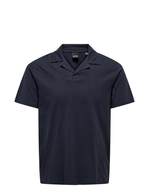 Onsabraham Reg Ss Resort Polo ONLY & SONS Navy