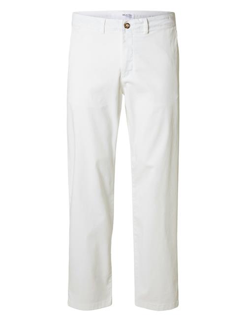 Selected Homme Slh196-Straight-New Miles Flex Pant Noos Selected Homme White