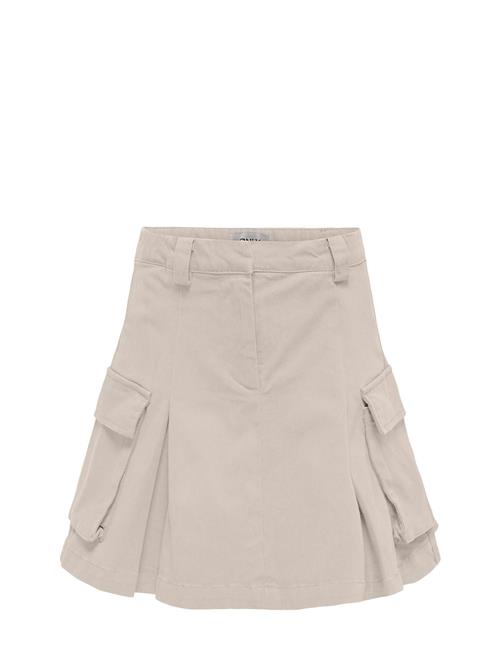 Kids Only Kogcath Pleat Cargo Skirt Pnt Kids Only Beige