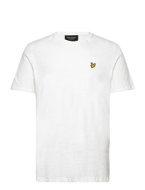 Lyle & Scott Slub T Shirt Lyle & Scott White