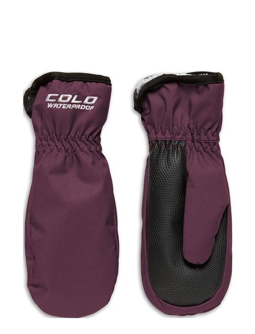 COLD Soft Shell Mitten Jr COLD Burgundy