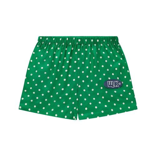 Wynken W.K Shorts Fresh Green Polka Dot 4 Y  Grøn  4 år  Unisex