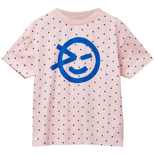 Wynken Wynken T-shirt Pale Pink Polka 4 Y  Lyserød  4 år  Unisex