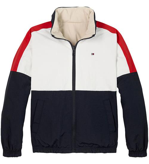 Tommy Hilfiger Jakke - Vendbar - Classic Beige Rev Colourblock