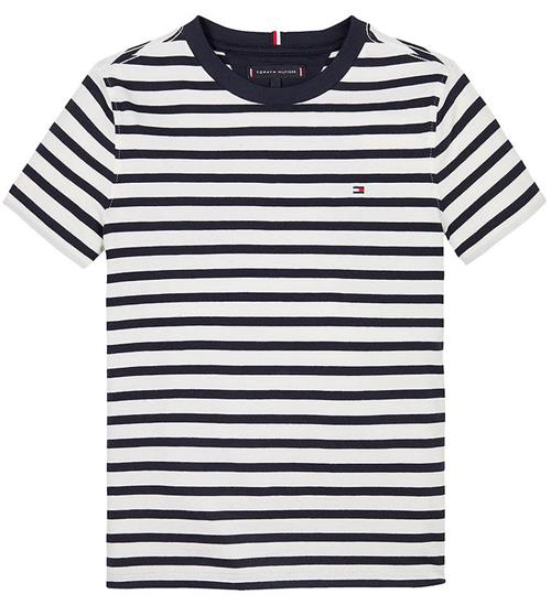 Tommy Hilfiger T-shirt - Essential - Dark Night Navy/White Breto