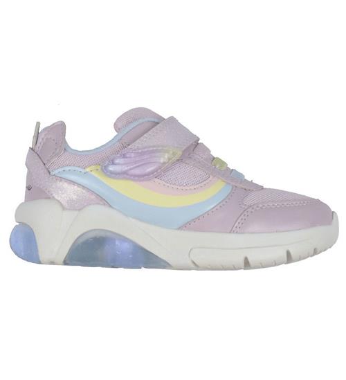 Geox Blinkesko - J Fadinlight - Lilac/Multicolor