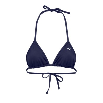 Puma Triangle Bikini Top Marineblå Small Dame