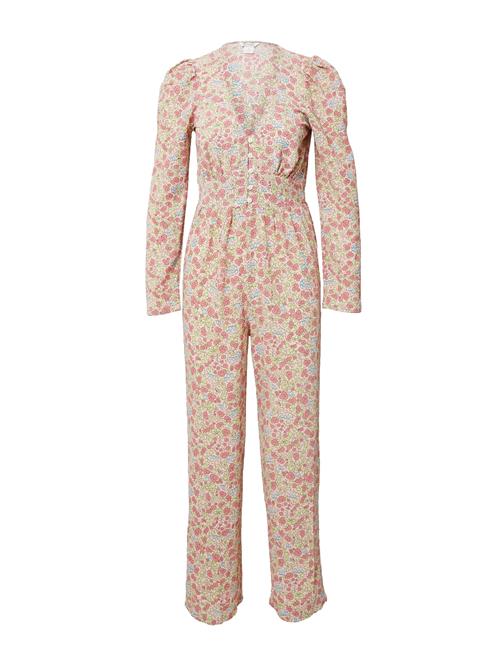 Se Monki Jumpsuit  lyseblå / lysegrøn / pink / pastelpink ved About You