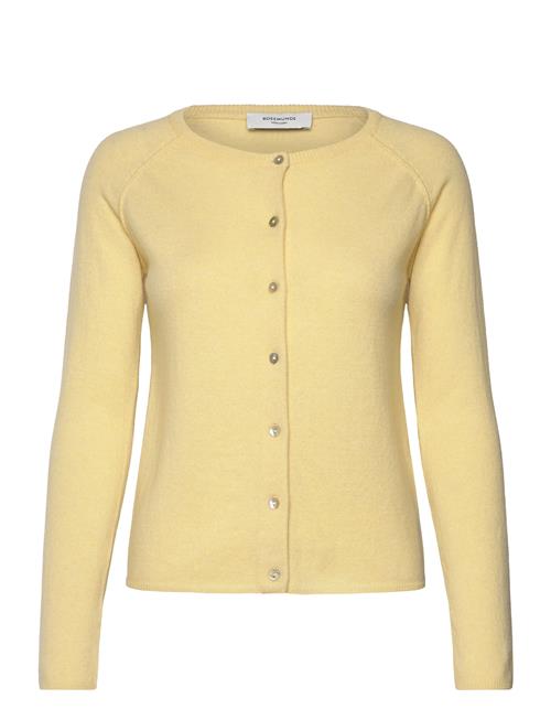 Rosemunde Rwlaica Ls O-Neck Raglan Cardigan Rosemunde Yellow