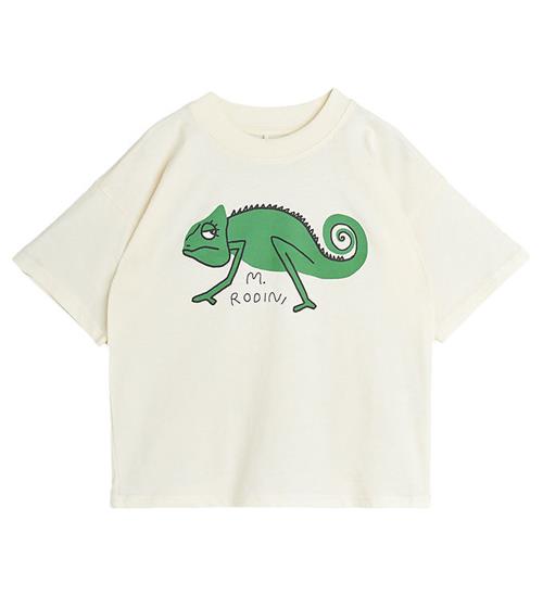 Mini Rodini T-shirt - Lizard - Offwhite