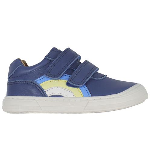 Bisgaard Bisgaars Sneakers - Rainbow Low - Deep Blue