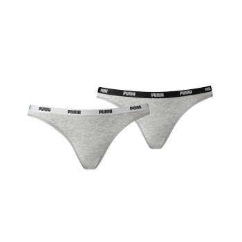 Puma Trusser 2P Iconic Bikini Grå X-Large Dame