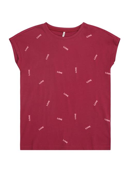ONLY GIRLS Bluser & t-shirts 'KOGSWET'  bær / lyserød