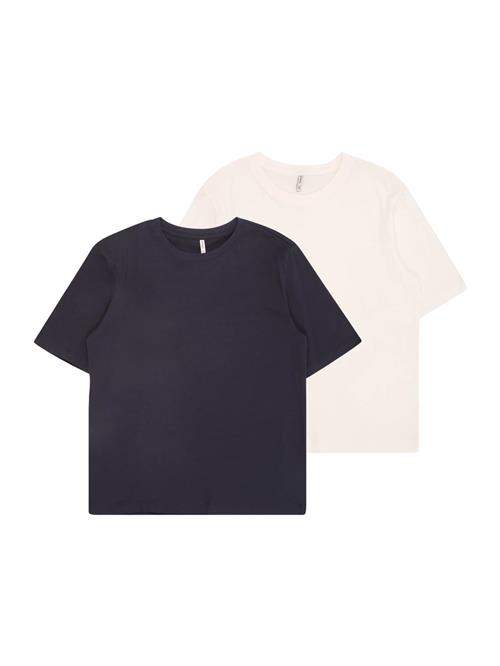 KIDS ONLY Bluser & t-shirts 'KOGREX'  beige / natblå