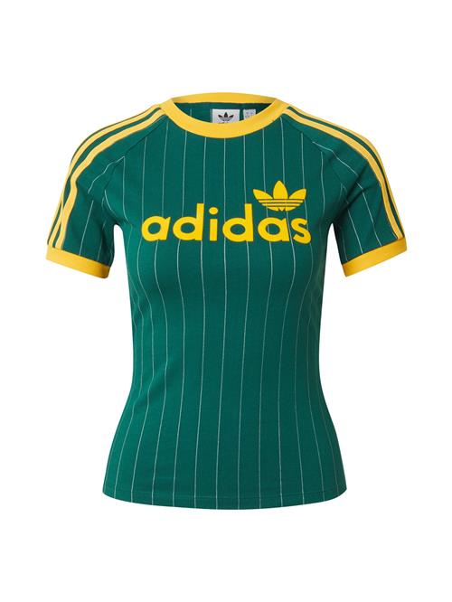 ADIDAS ORIGINALS Shirts 'Cali'  gul / grøn / hvid