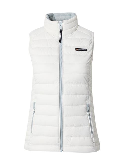 Superdry Vest 'FUJI'  pastelblå / lysegrå / sort