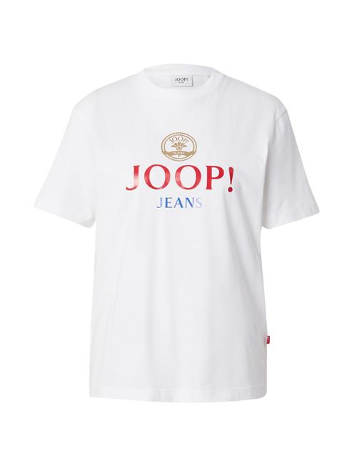 JOOP! Jeans Shirts 'Temari'  blå / umbra / rød / hvid