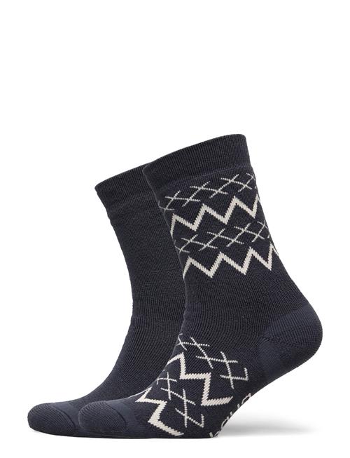 Johaug 2-Pk Wool Socks Johaug Patterned