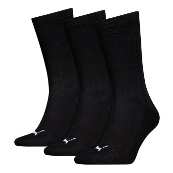 Puma Strømper 3P Cushioned Next Crew Socks Sort Str 43/46